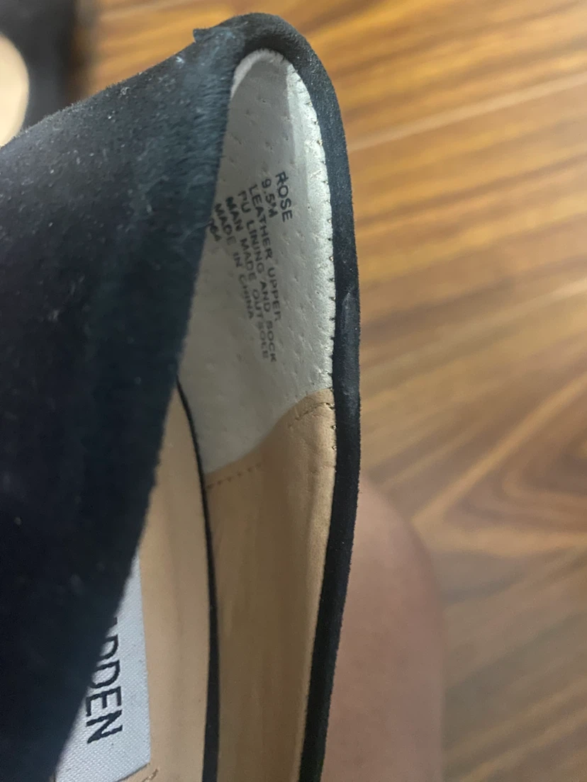 Steve Madden Black Suede Pumps - photo 5