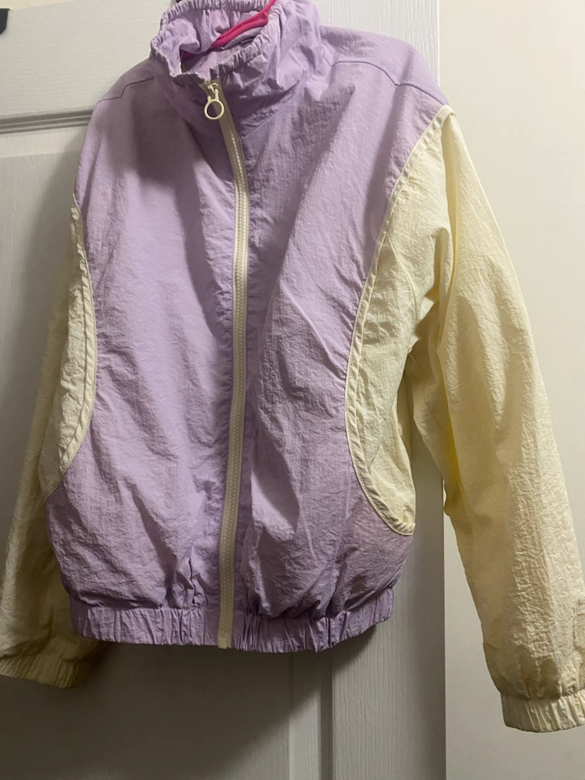 Zara Kids Jacket Purple Cream Size 11-12 - photo 2
