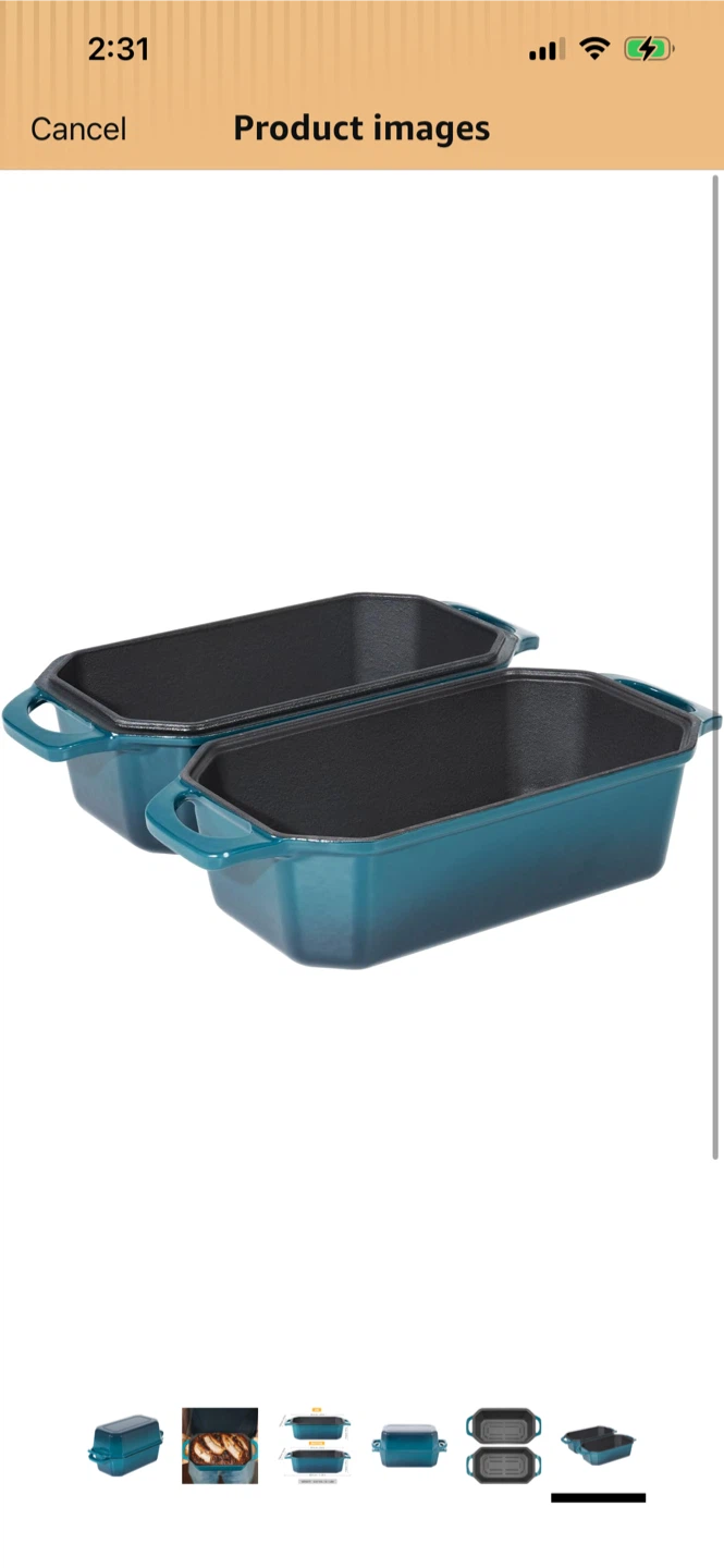 Brand New -Cast Iron Loaf Pan