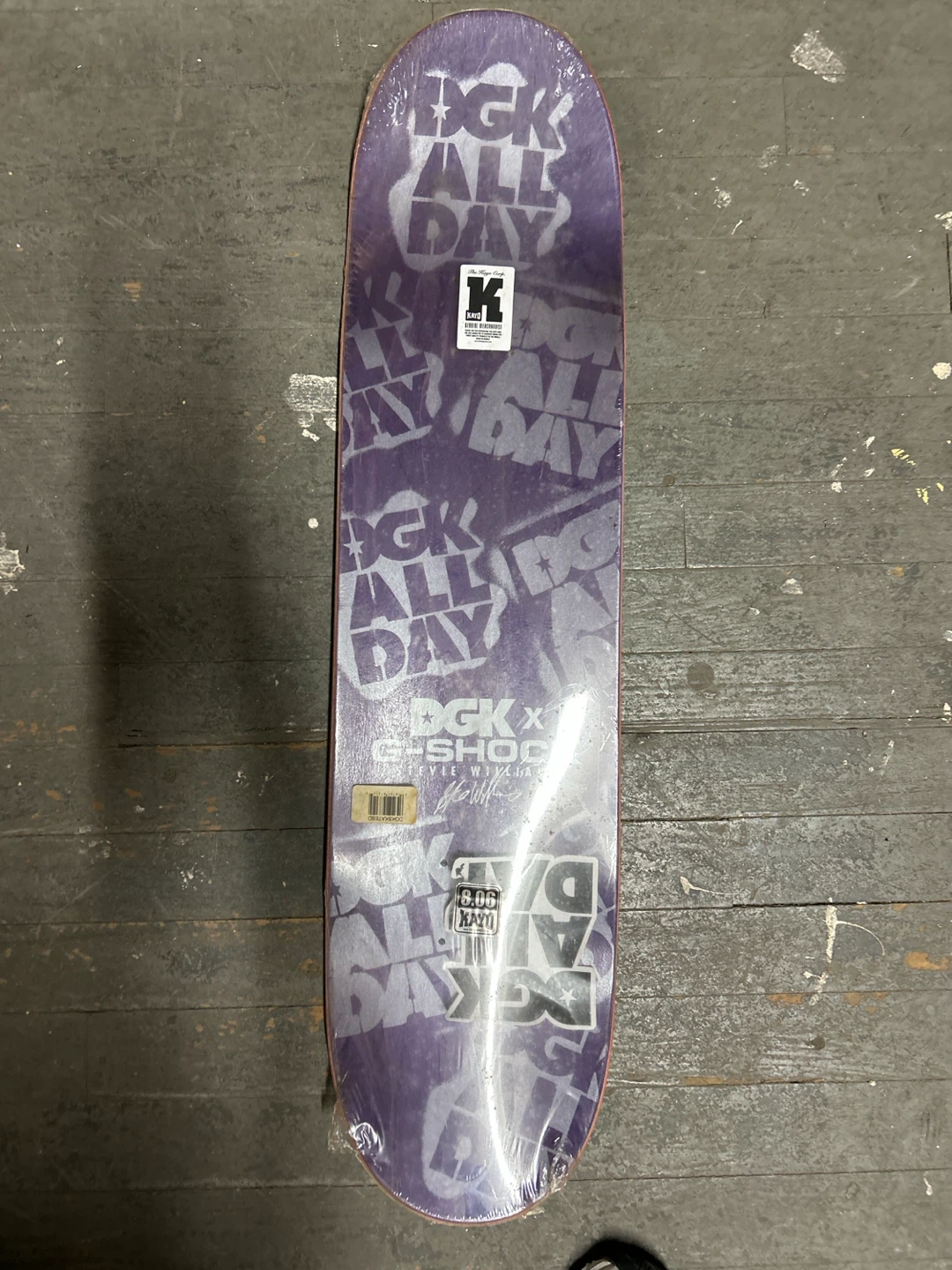 DGK x G-Shock "All Day" Skateboard Deck