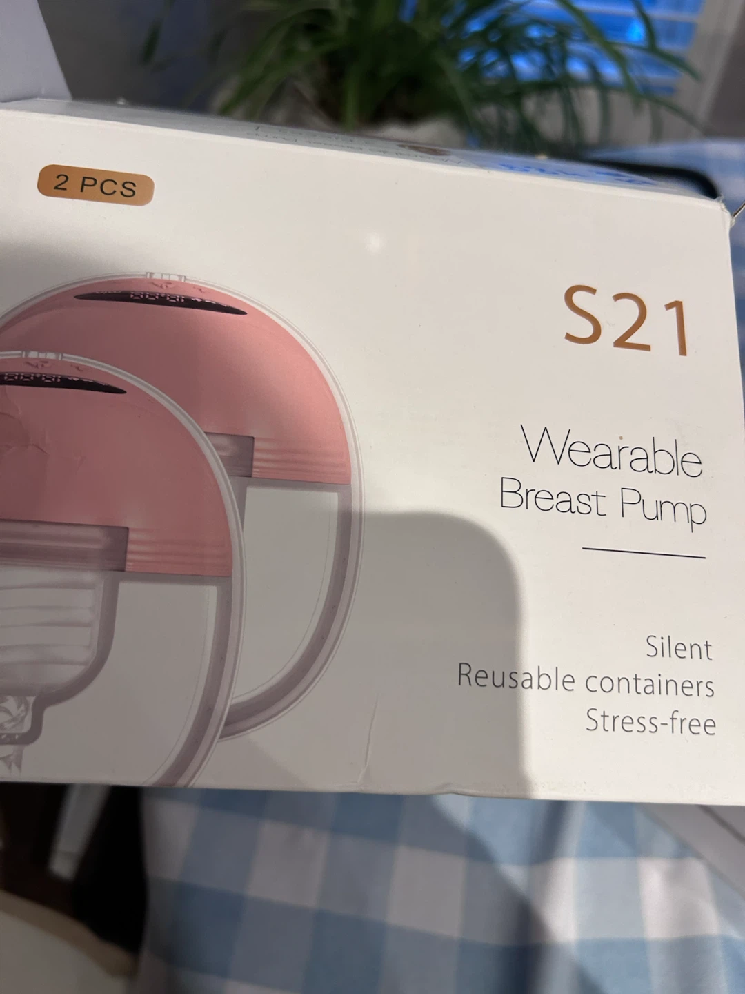S21 Wearable Breast Pump - 2 Pcs