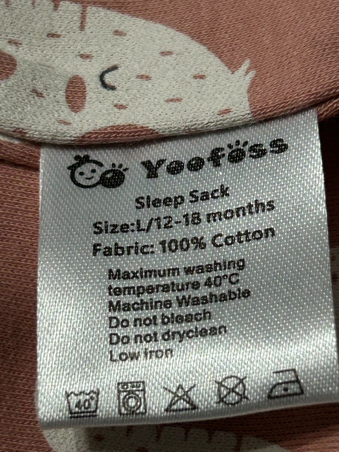 Brand New-2 Pack Yooföss Sleep Sack - Size L/12-18 months - photo 5
