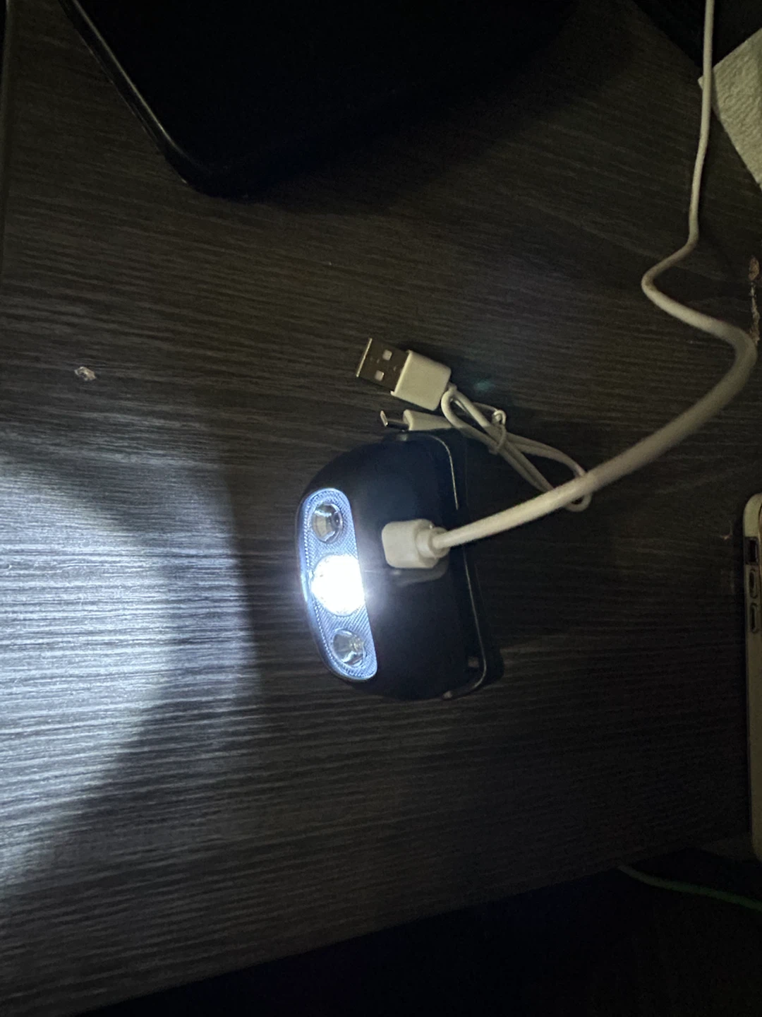 New-USB Rechargeable Headlamp with 3 Lighting Modes - photo 5