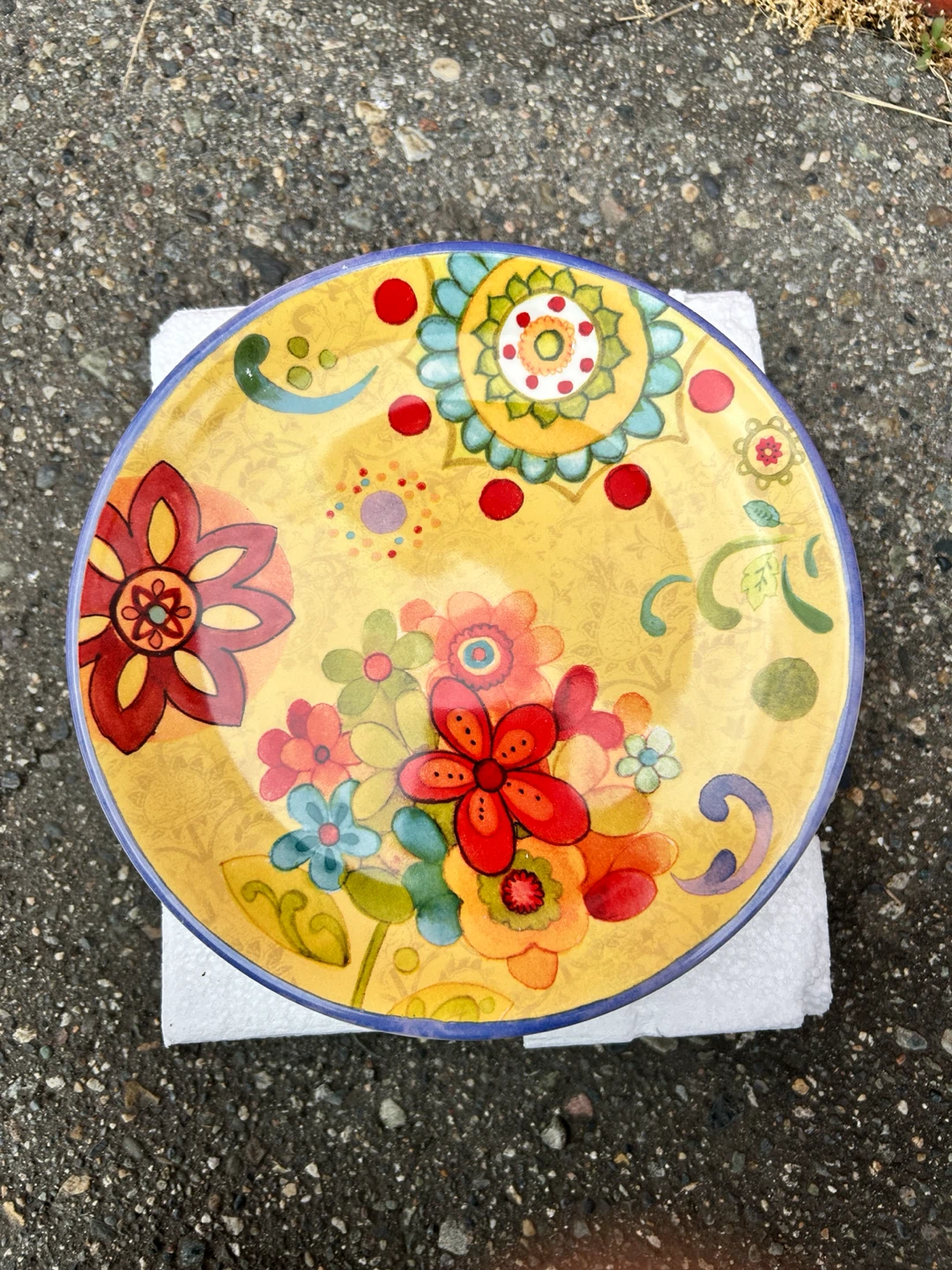 Decorative Floral Plates (Set of 4) - photo 3