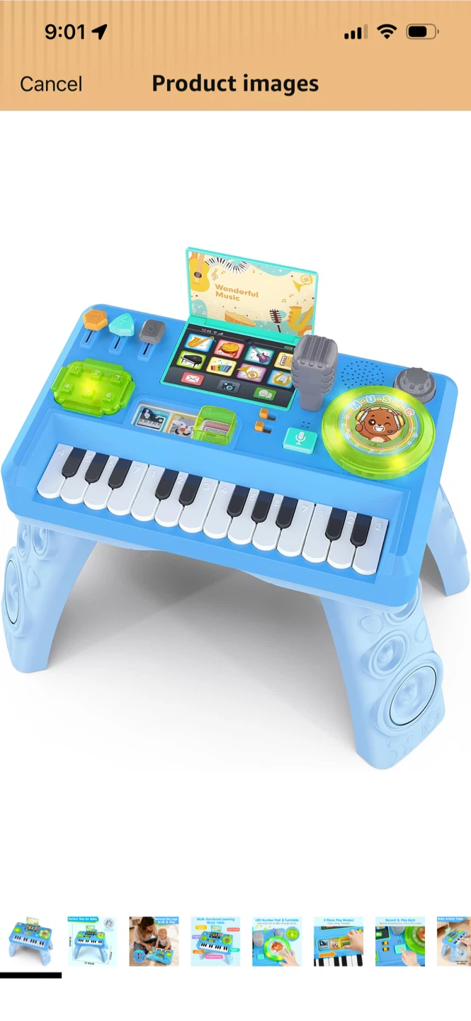 New-Thremhoo Baby DJ Table for Toddlers!