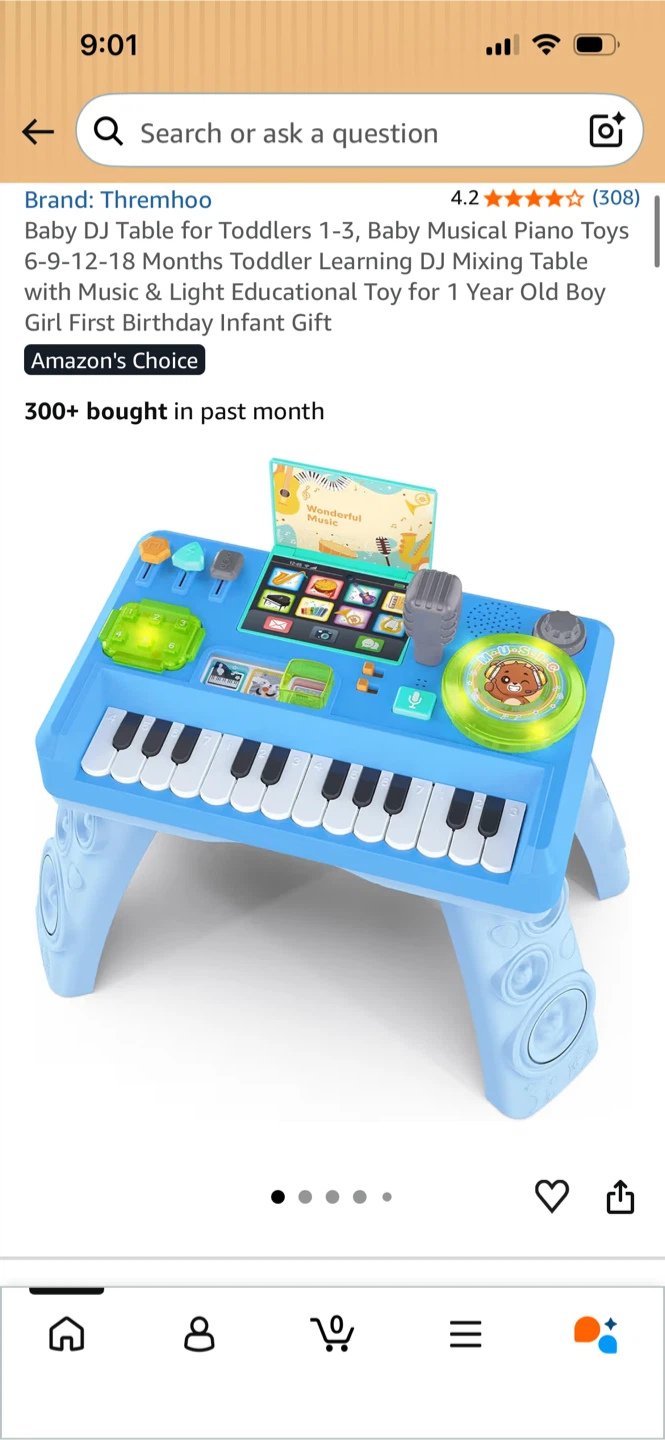 New-Thremhoo Baby DJ Table for Toddlers! - photo 2