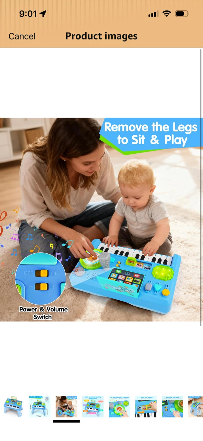 New-Thremhoo Baby DJ Table for Toddlers! - photo 3
