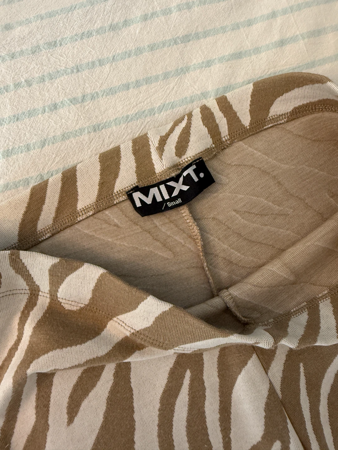 MIXT. Zebra Print Flare Pants - Small - photo 3