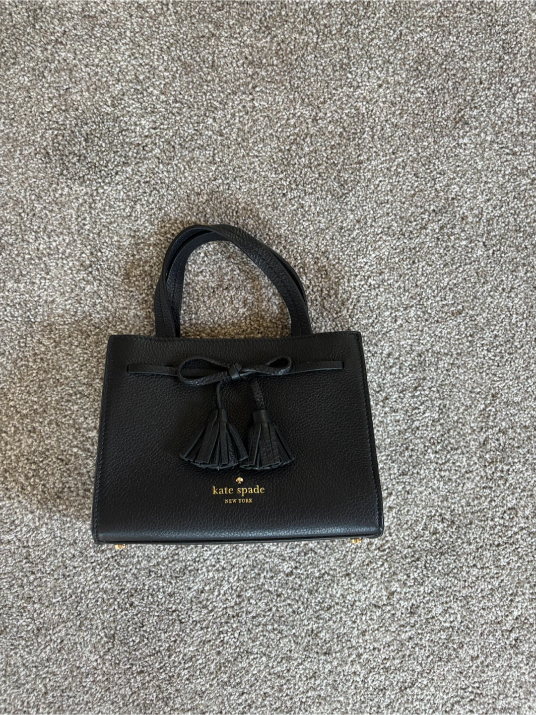 Kate Spade Black Leather Handbag