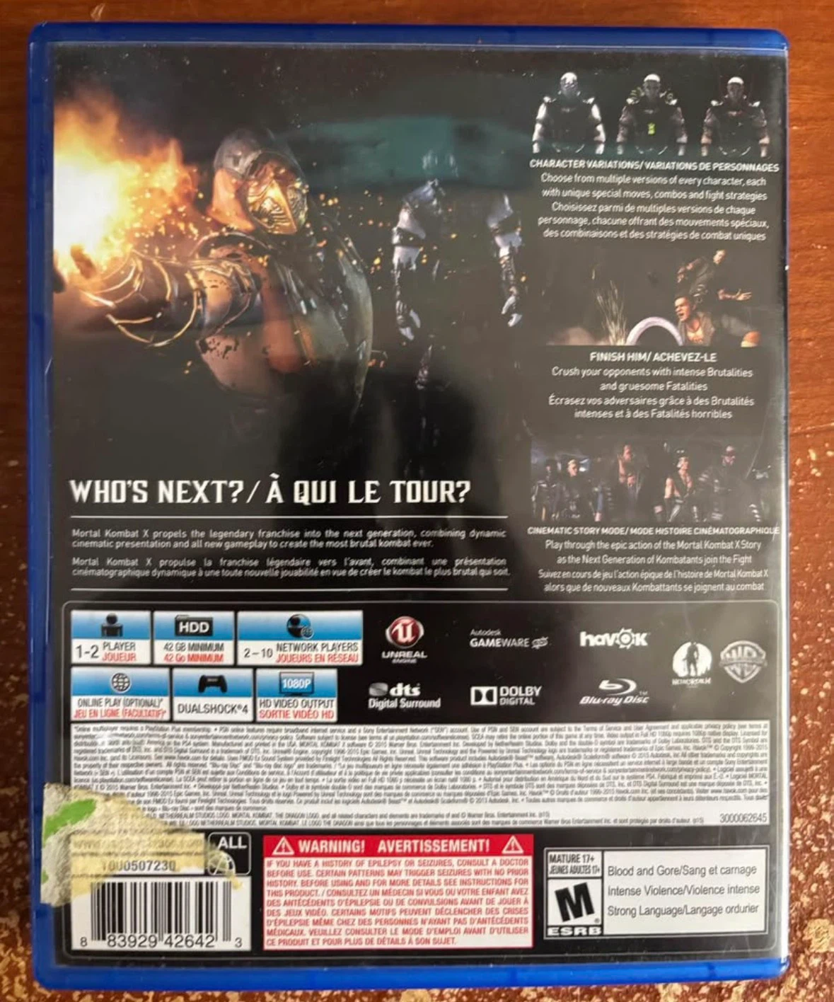 Mortal Kombat X - PS4 - photo 3