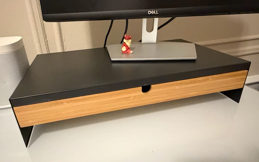 Monitor Stand with Drawer - photo 2