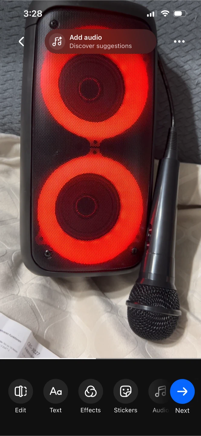 New/l-CBS-3027 Portable Bluetooth Speaker with Microphone