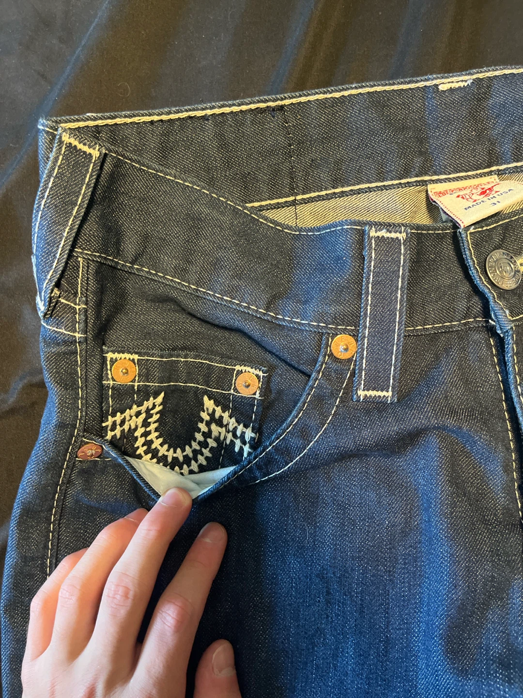 True Religion "Section Straight" Jeans Size 31 - photo 4