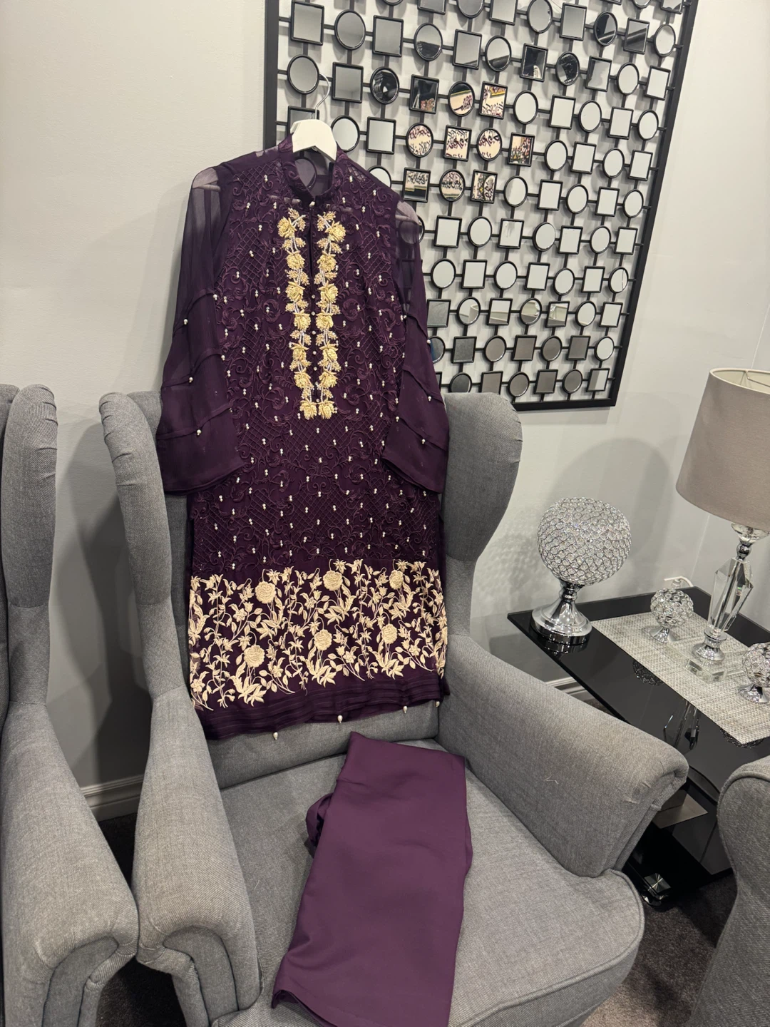 Agha noor cleaning closet