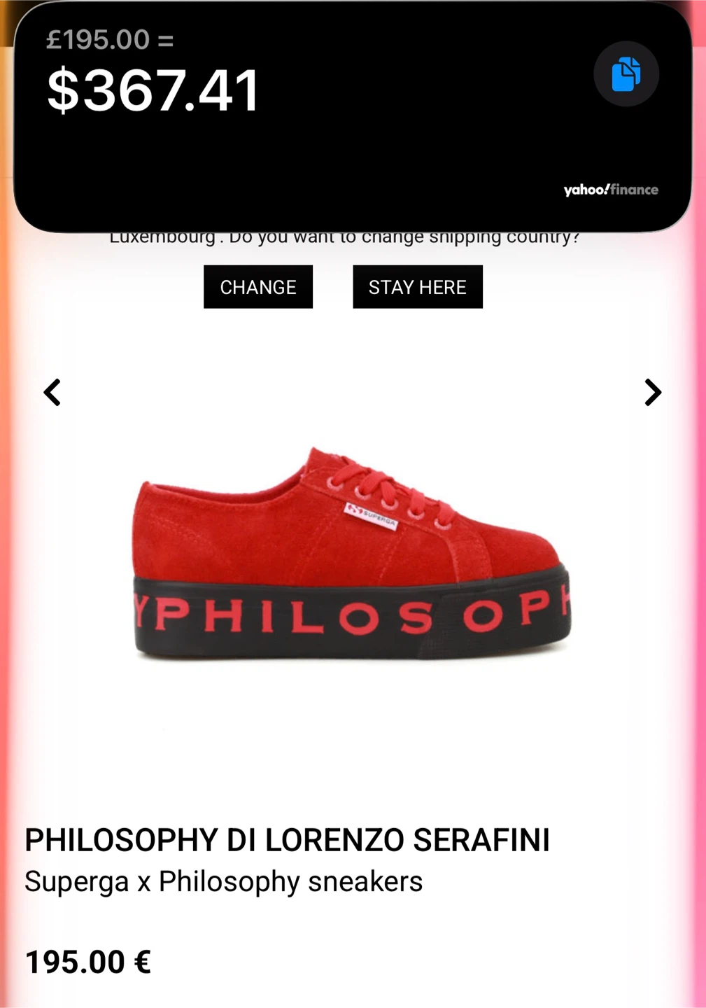 Superga x Philosophy di Lorenzo Serafini Suede Platform Shoes - photo 3