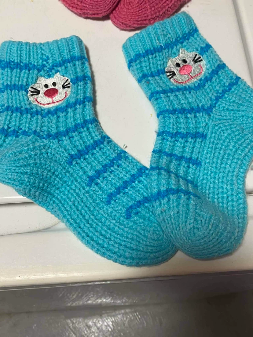 Knit Baby Socks with Animal Designs