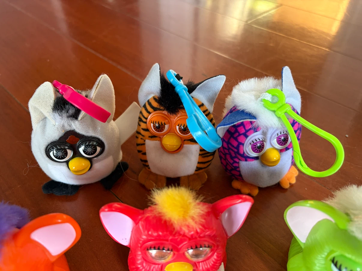 Set of 6 Vintage Furby Figurines - photo 2