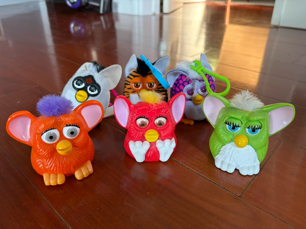 Set of 6 Vintage Furby Figurines - photo 3