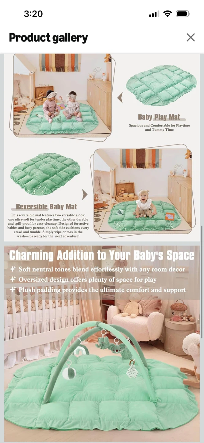 Brand New-5-in-1 Convertible Baby Gym and Play Mat - photo 4