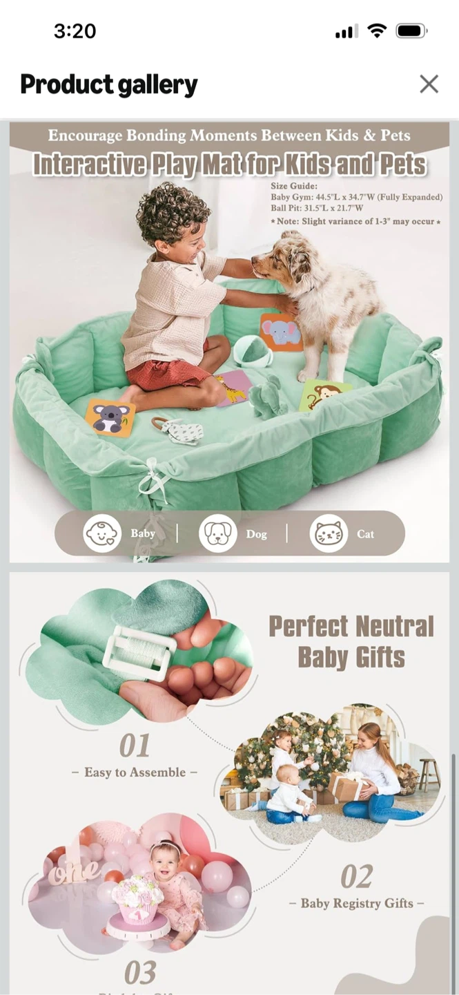 Brand New-5-in-1 Convertible Baby Gym and Play Mat - photo 5