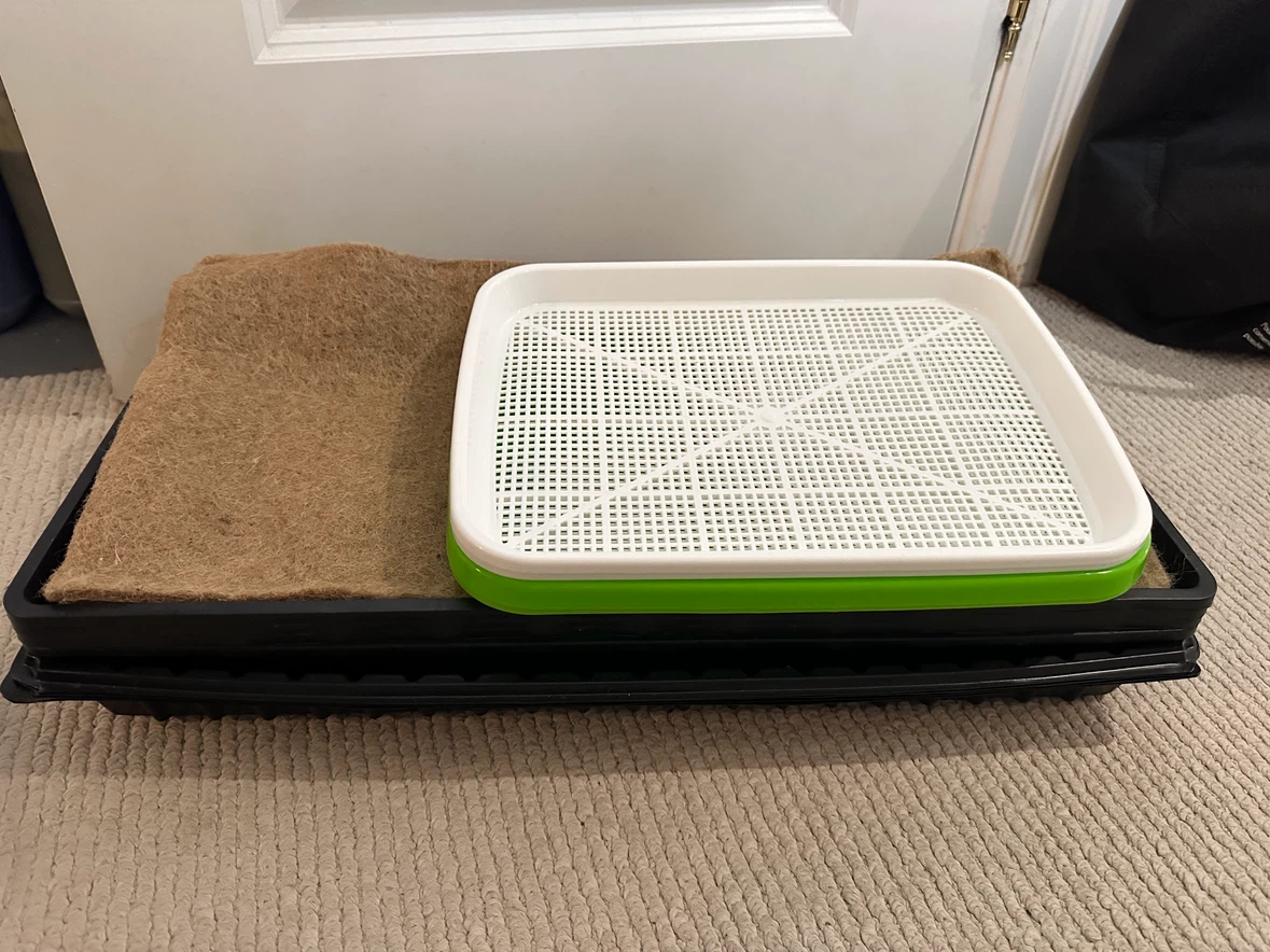 🆕 Seedling Tray and Jute Mat Bundle