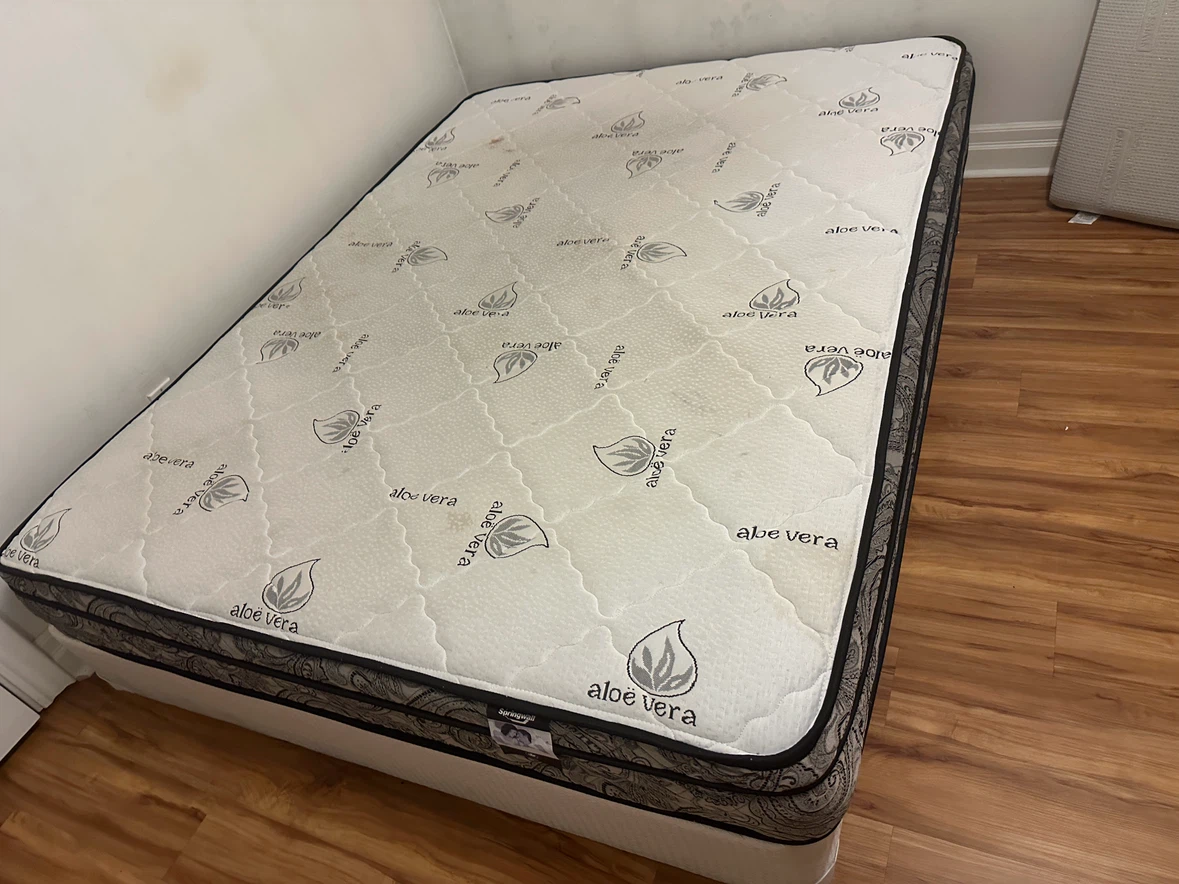 Springwall Aloe Vera Mattress and Box Spring