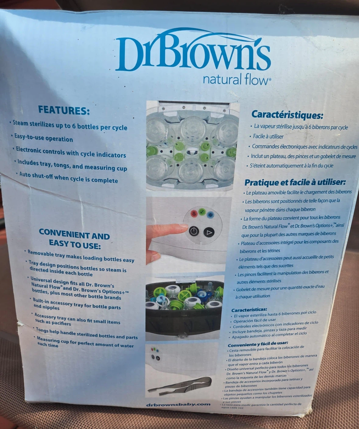 Dr. Brown's Deluxe Bottle Sterilizer