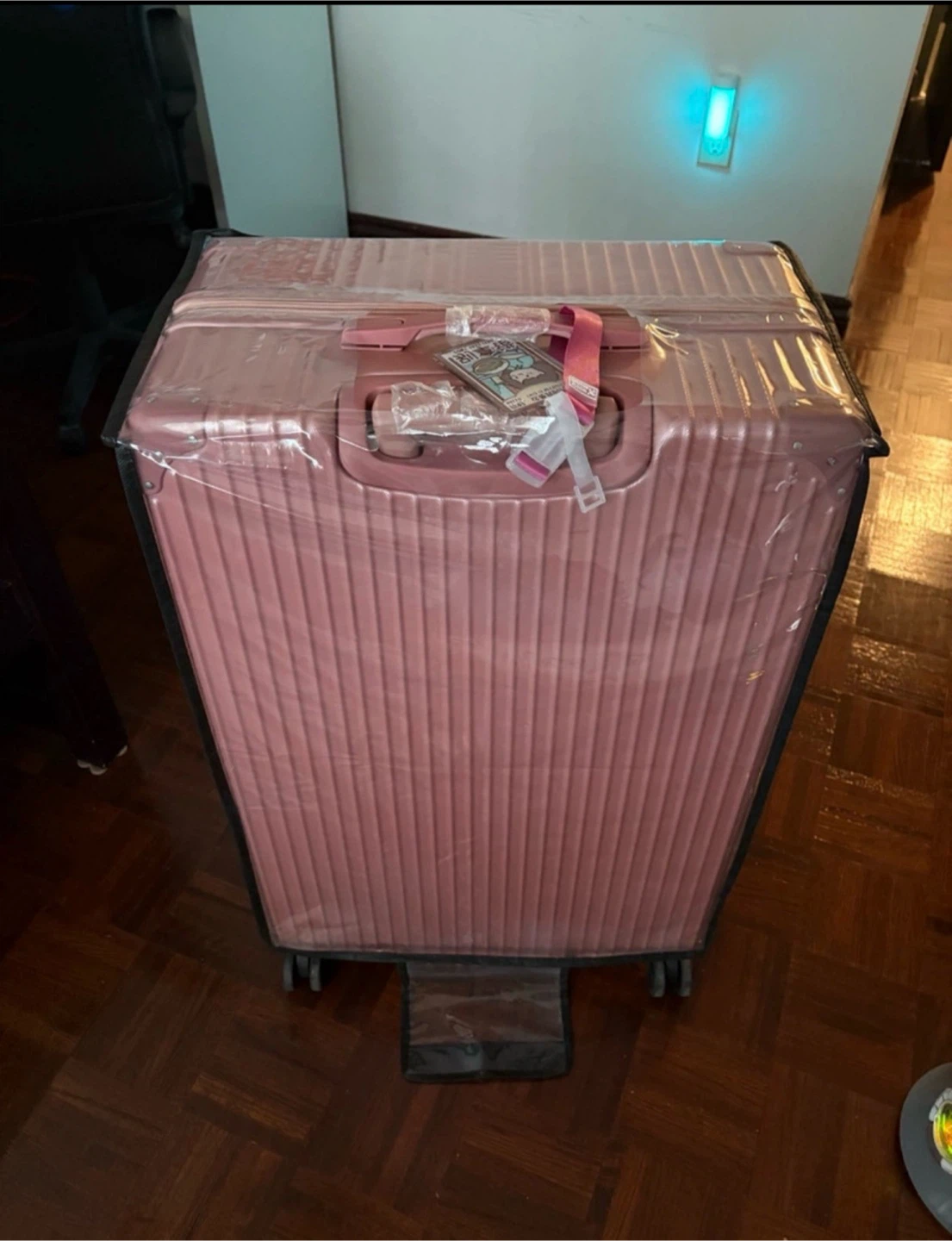 Pink Hard Shell Luggage Suitcase