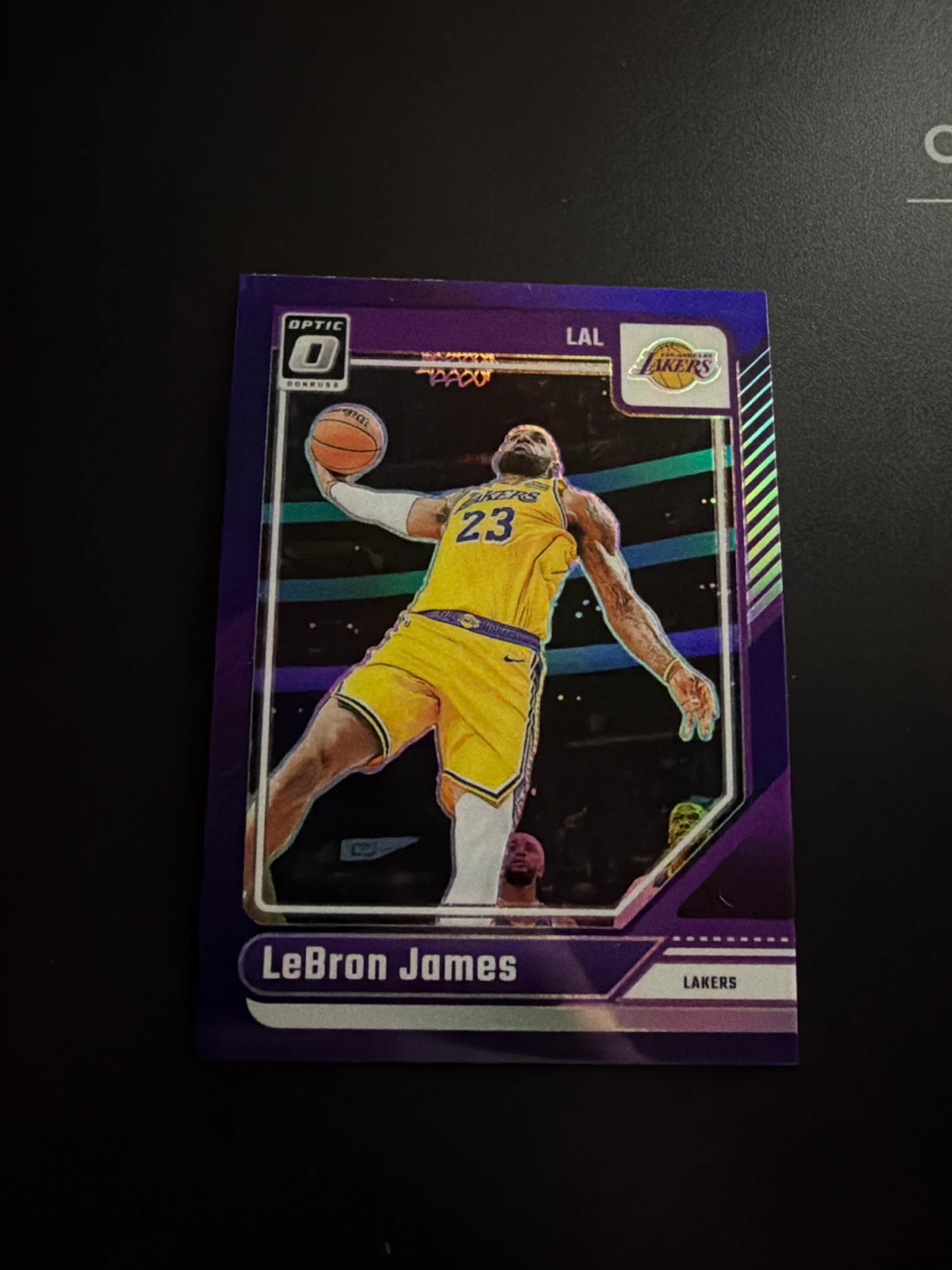 2024-25 Panini Donruss Optic Basketball LeBron James Card