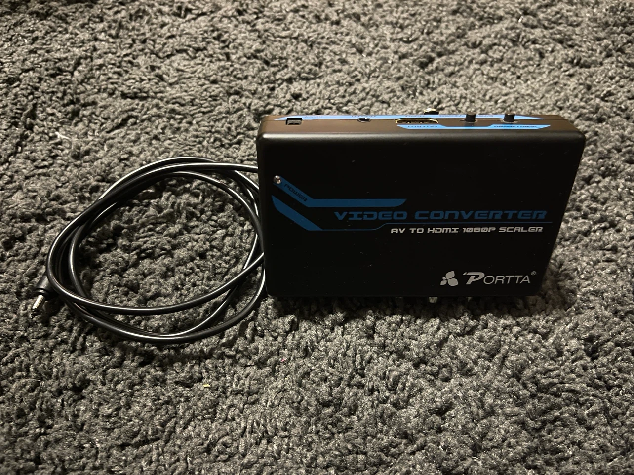 PORTTA Video Converter AV to HDMI Scaler 1080p - photo 4