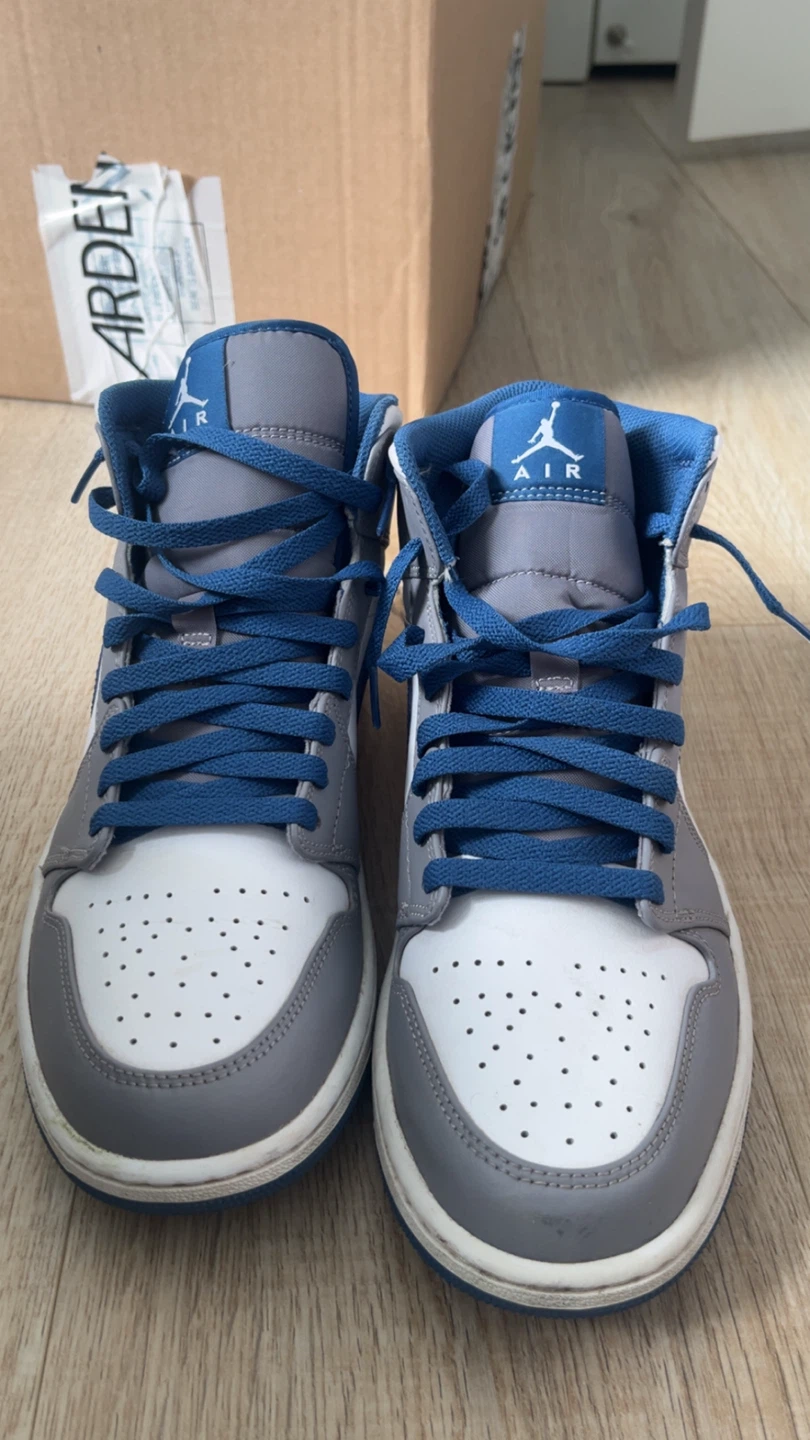 Air Jordan 1 Mid SE "Blue Grey" Men's Shoes - photo 2