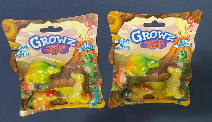 HotTopic Growing Dino Toys