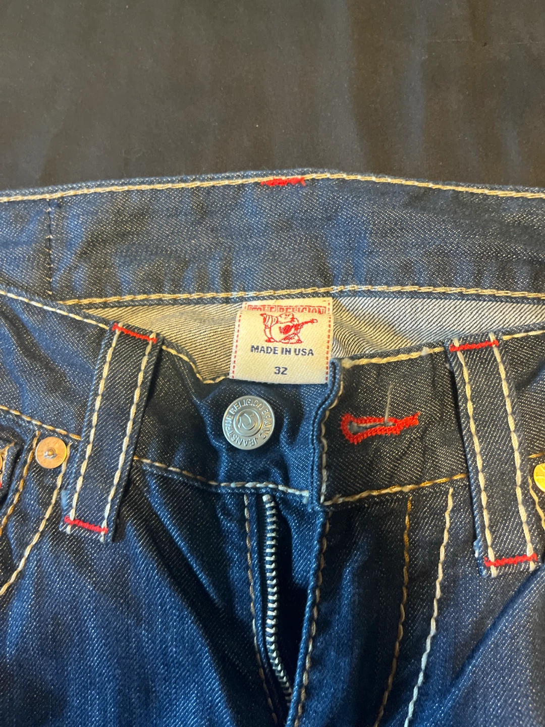 True Religion Straight Jeans - Size 32 - photo 3