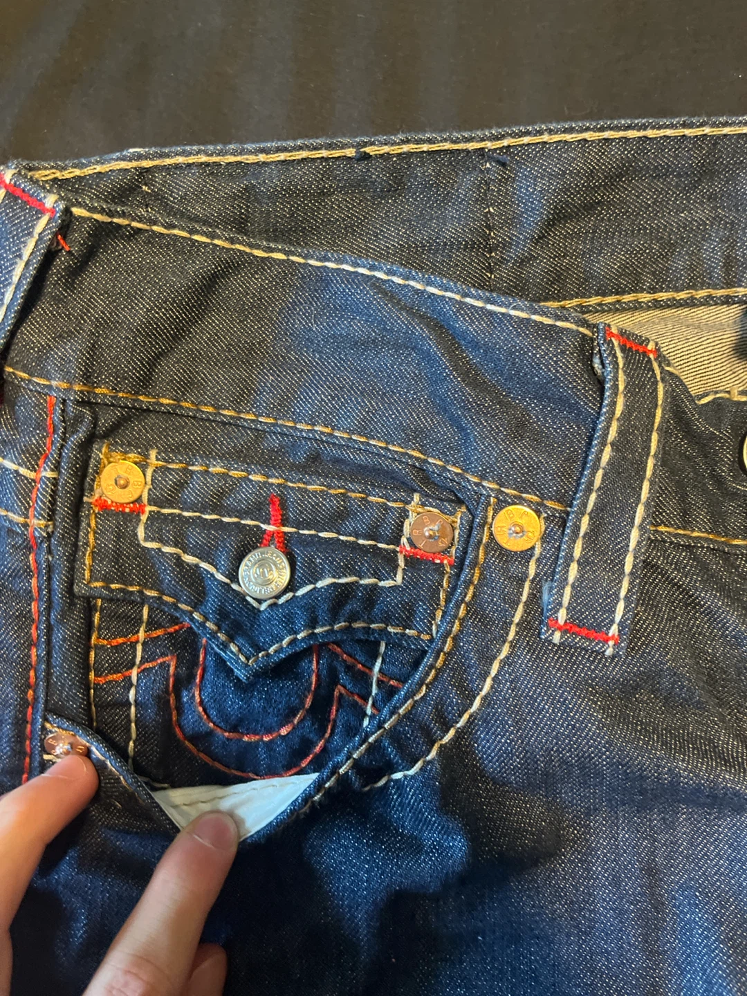 True Religion Straight Jeans - Size 32 - photo 4