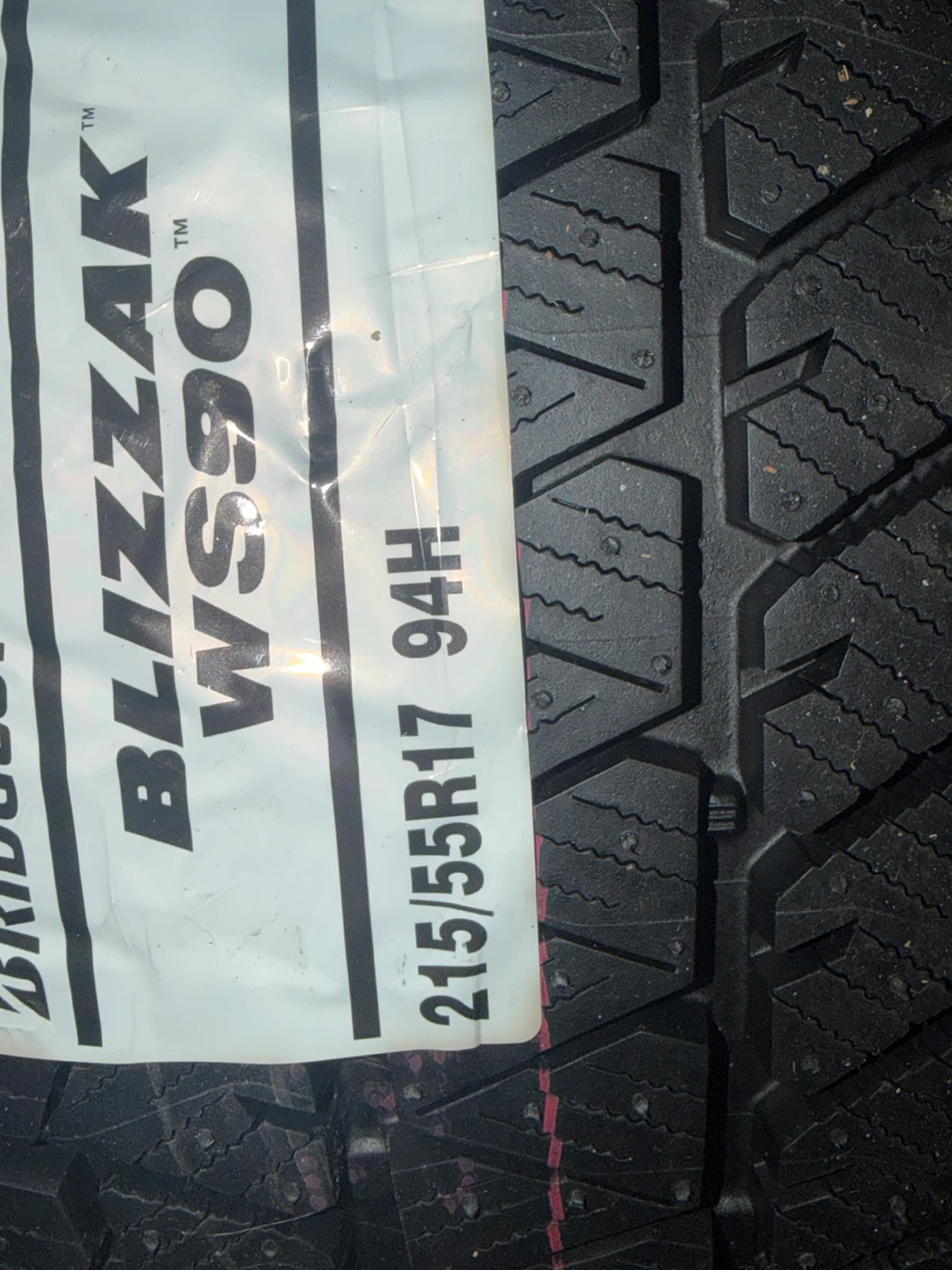 Bridgestone Blizzak WS90 Winter Tires - photo 2