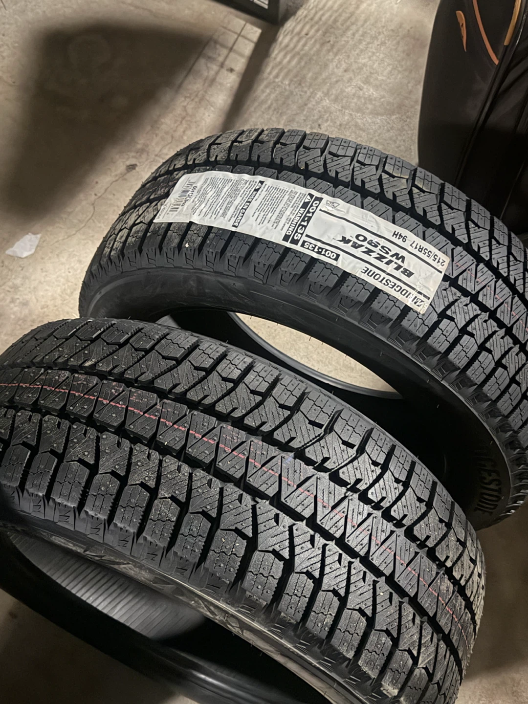 Bridgestone Blizzak WS90 Winter Tires - photo 3