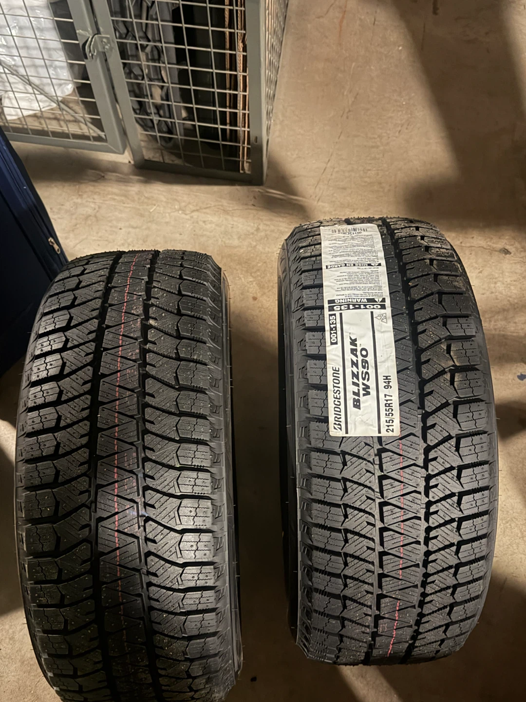 Bridgestone Blizzak WS90 Winter Tires - photo 4