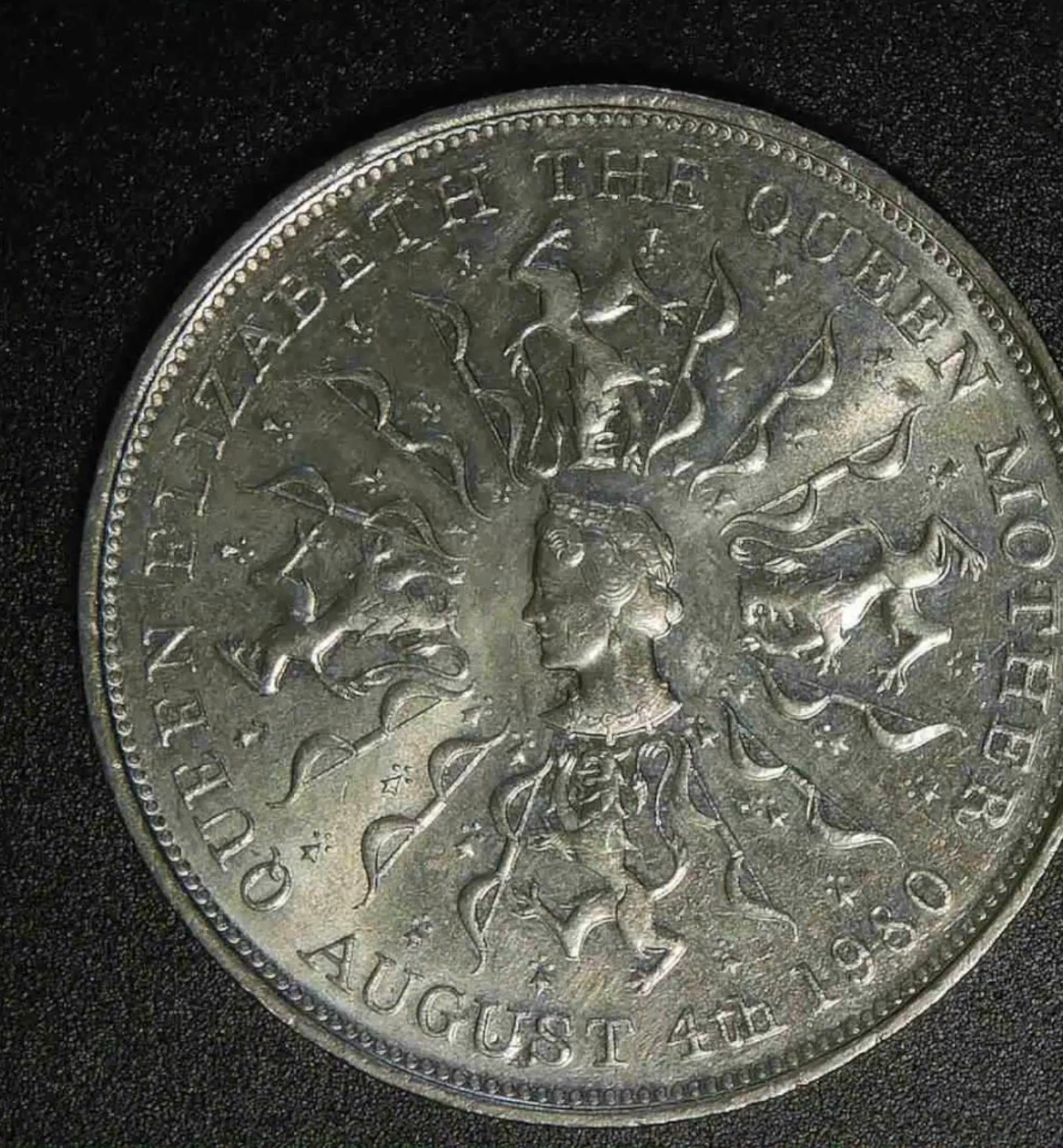 Queen Elizabeth The Queen Mother Coin - August 4th 1980