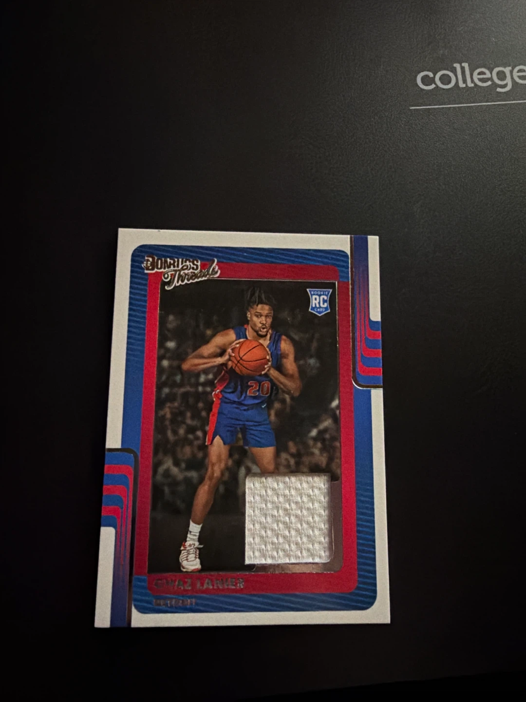 2025 Panini Donruss Basketball Chaz Lanier RC Card