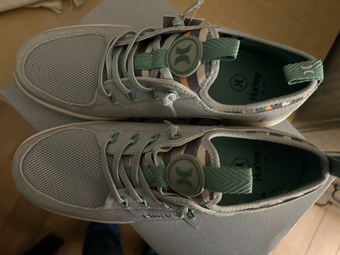 Hurley Grey Casual Shoes Size 9 - photo 2