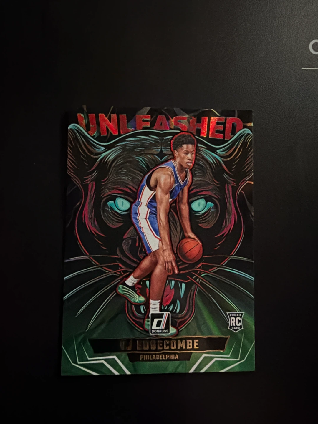 V.J. Edgecombe 2025-26 Donruss Basketball Card