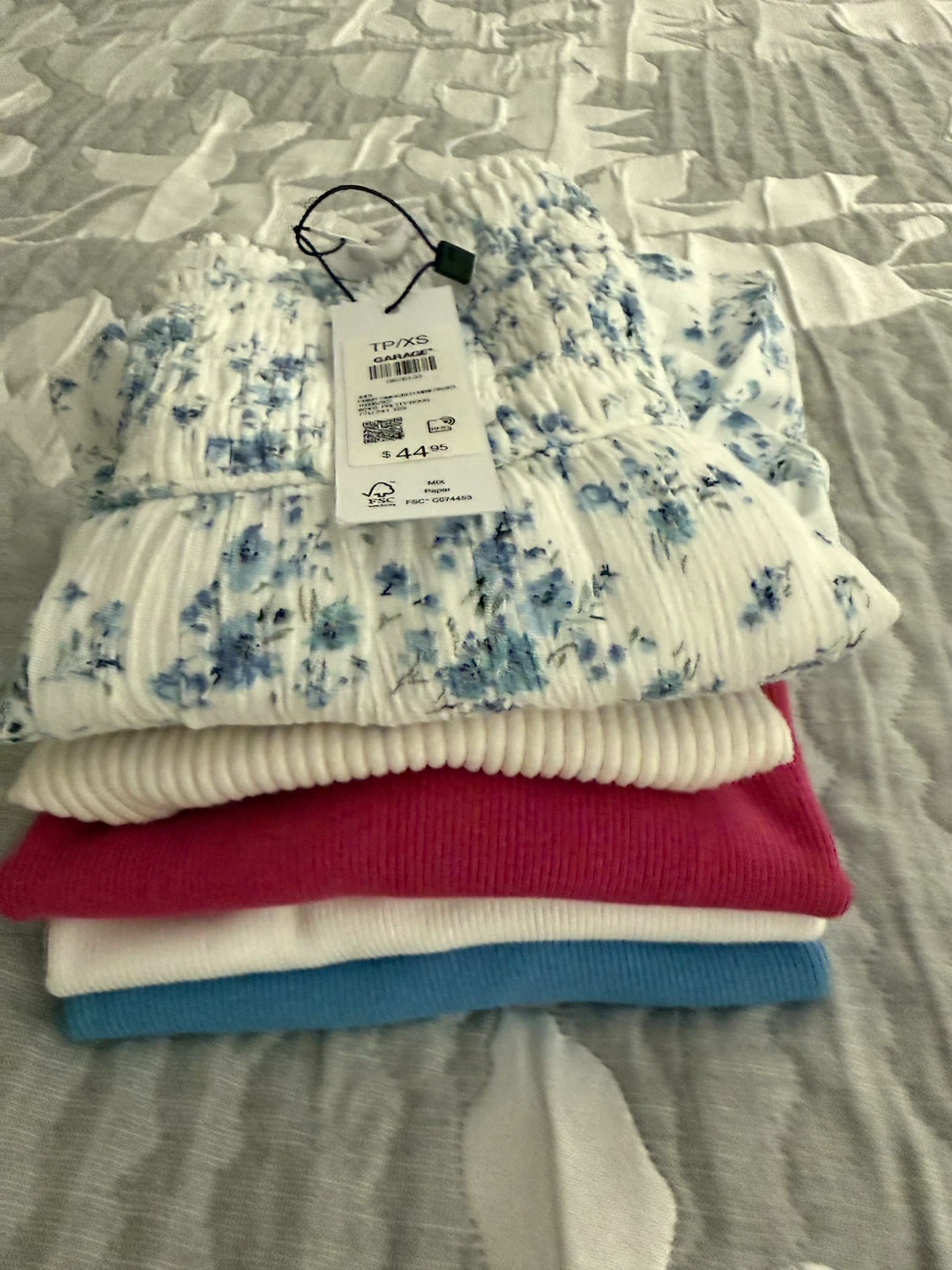 Garage Ribbed Tank Tops & Skirt Bundle