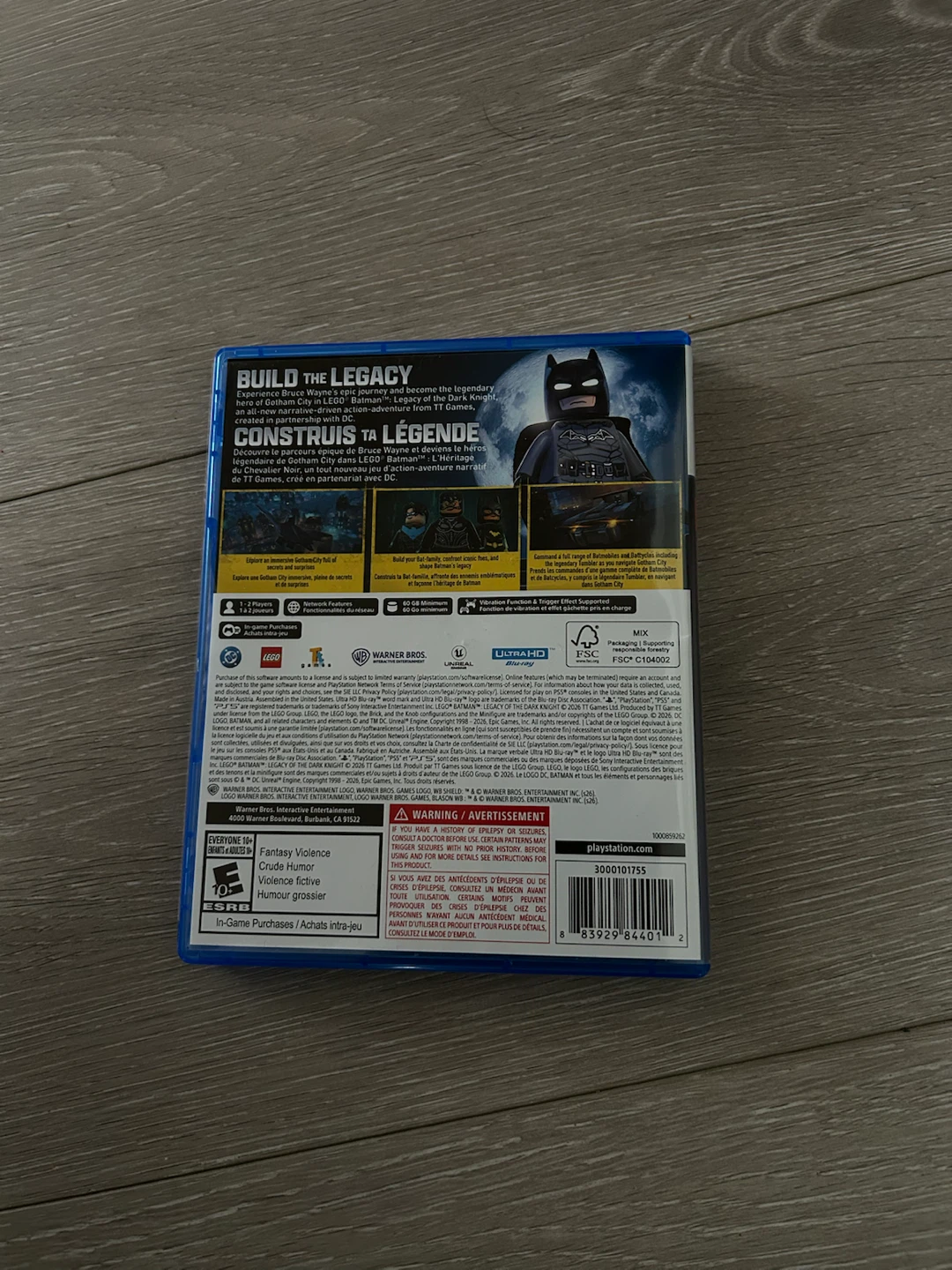 LEGO Batman: Legacy of the Dark Knight PS5 Game - photo 3