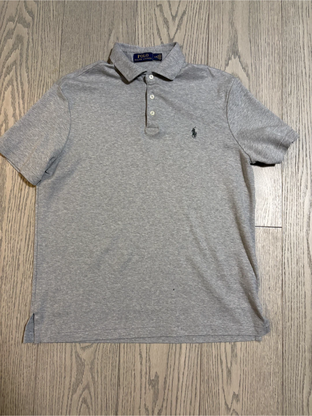 Polo ralph lauren grey shirt