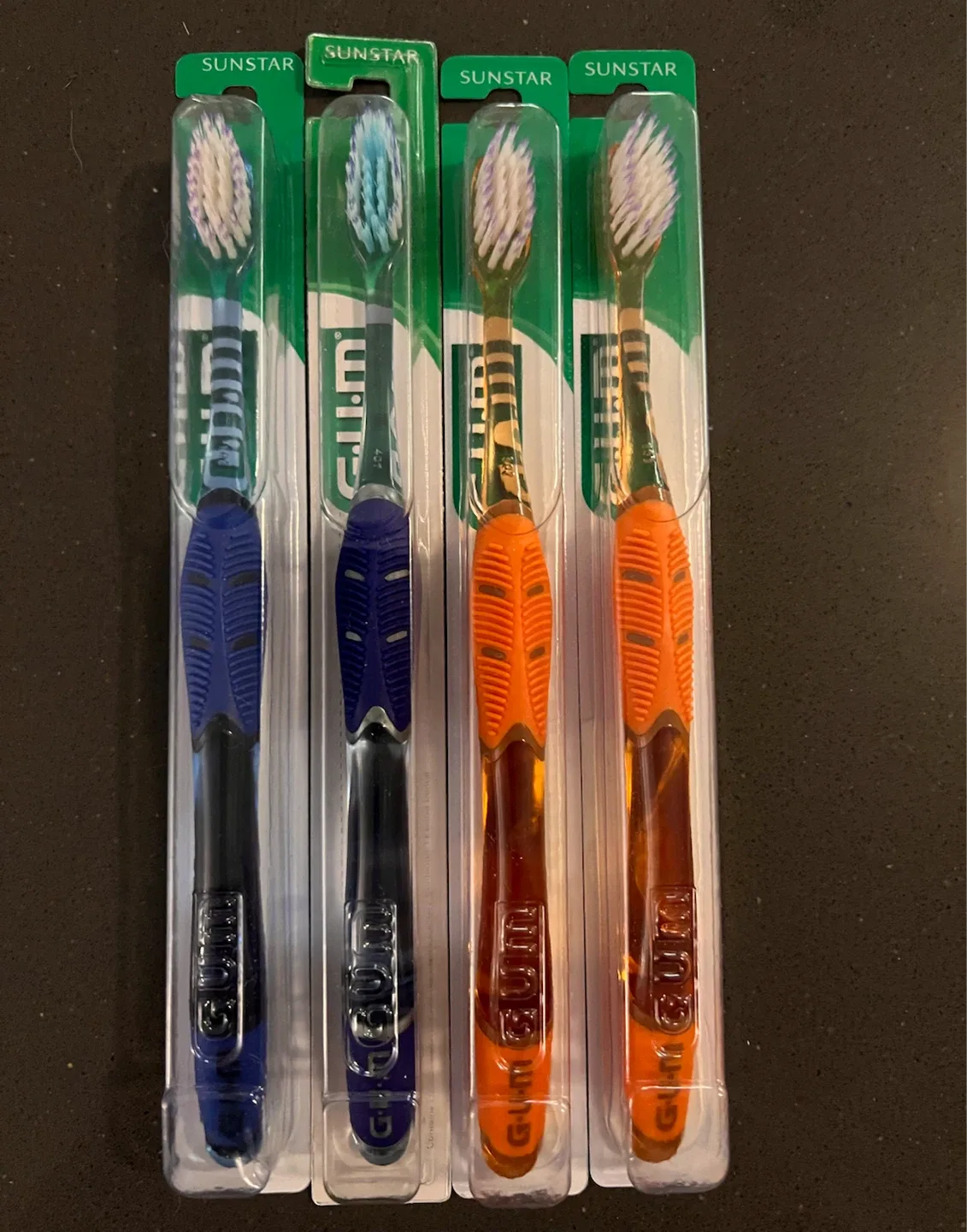 Sunstar GUM Toothbrushes - 4 Pack