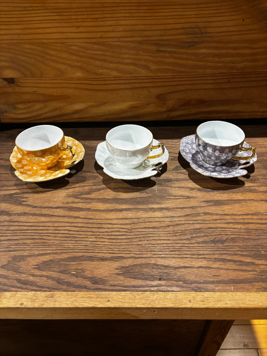 Set of 3 Decorative Teacups