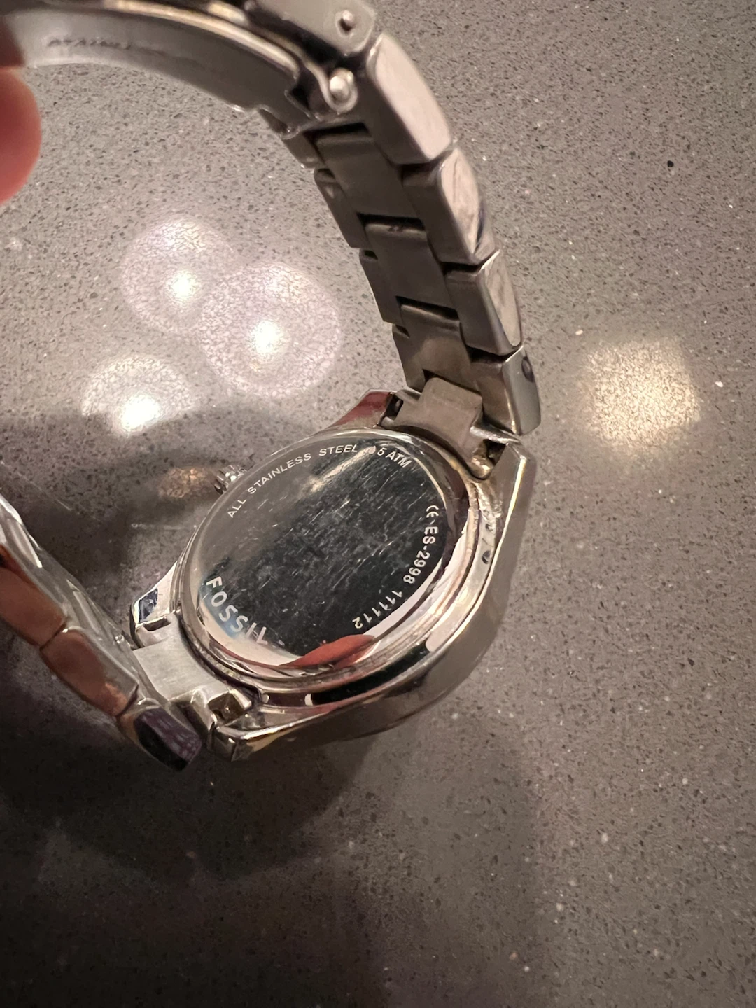 Fossil Watch with Crystal Bezel - photo 3