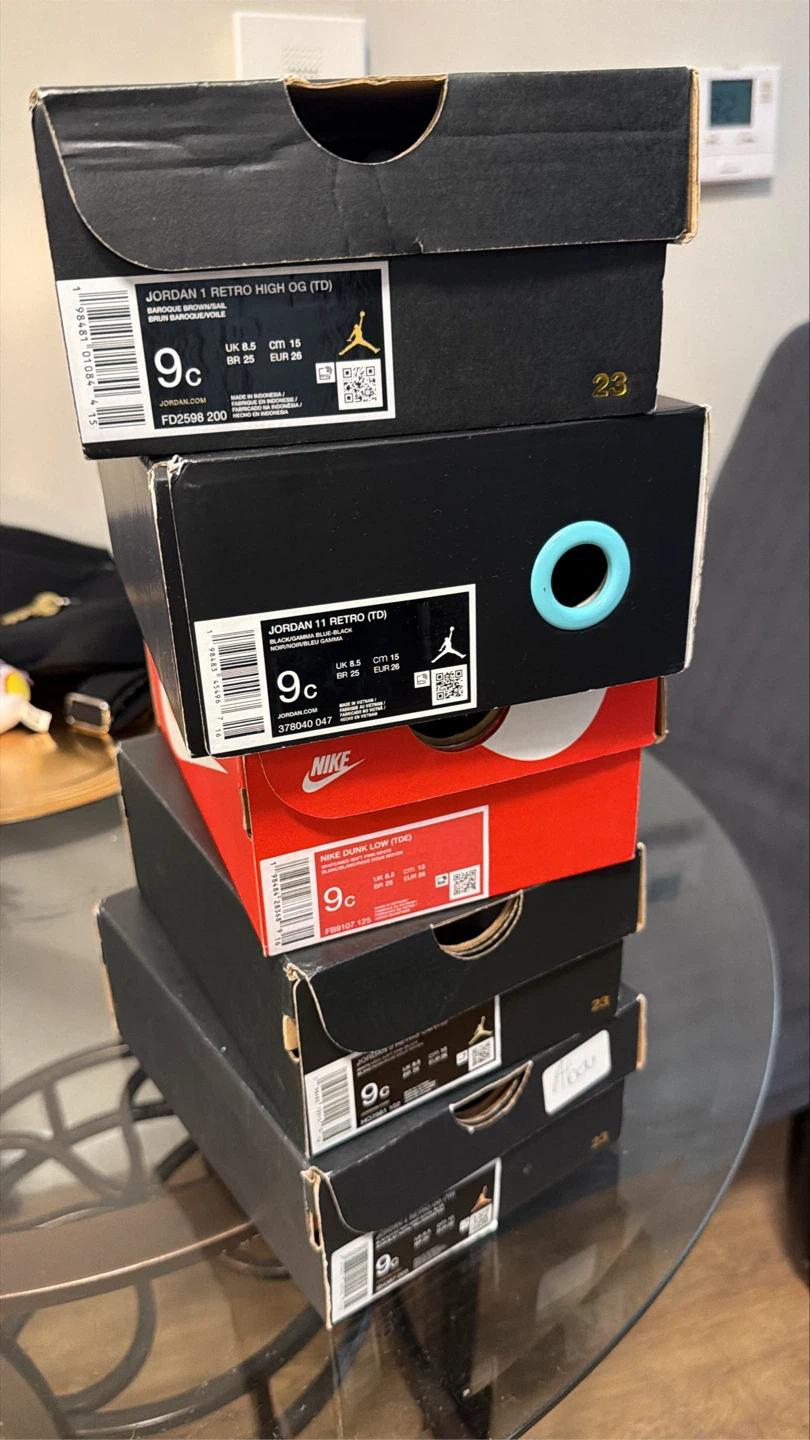 Nike Air Jordan Toddler Shoes Bundle - photo 2