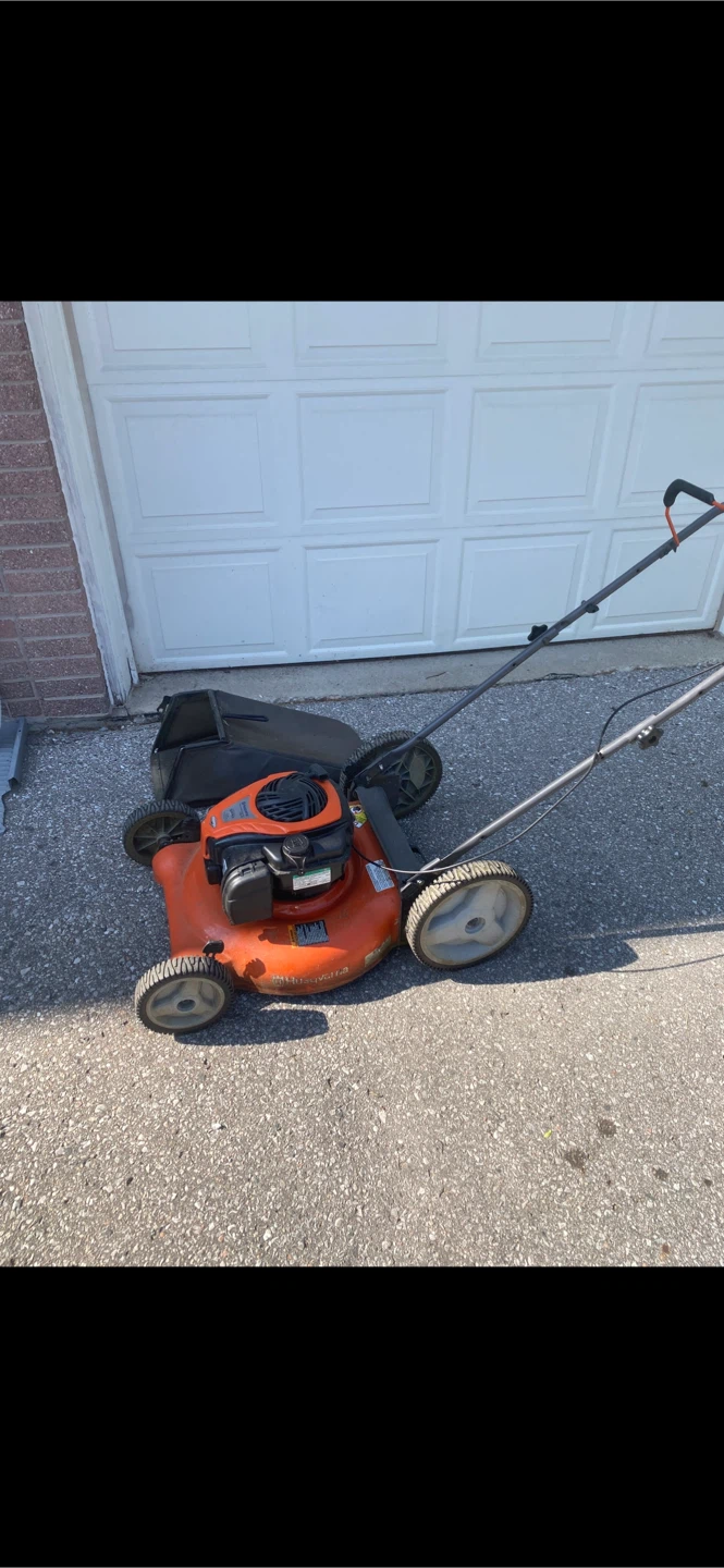 Husqvarna Orange Lawn Mower