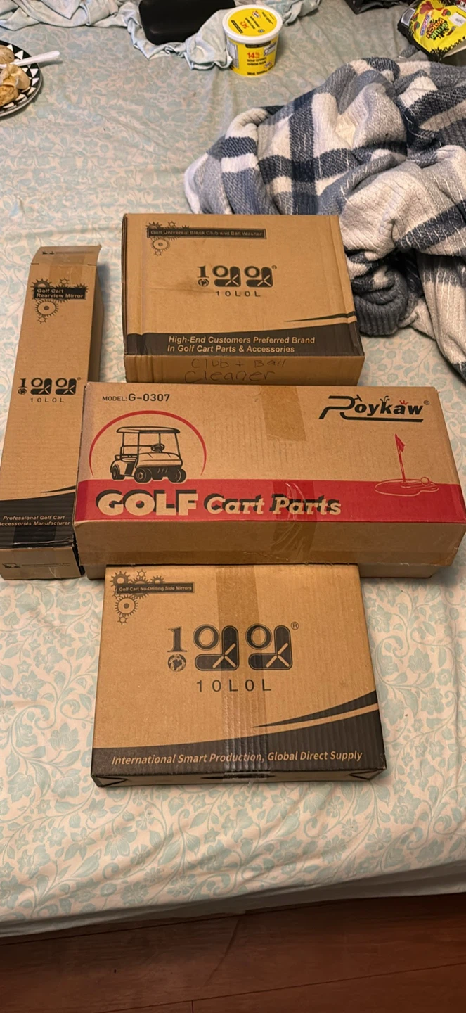 Roykaw Golf Cart Parts and Accessories - Club & Ball Cleaner